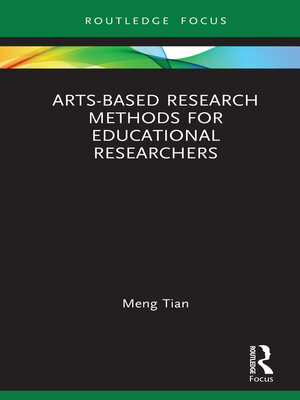 cover image of Arts-based Research Methods for Educational Researchers